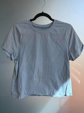 Free People Baby Blue Tee